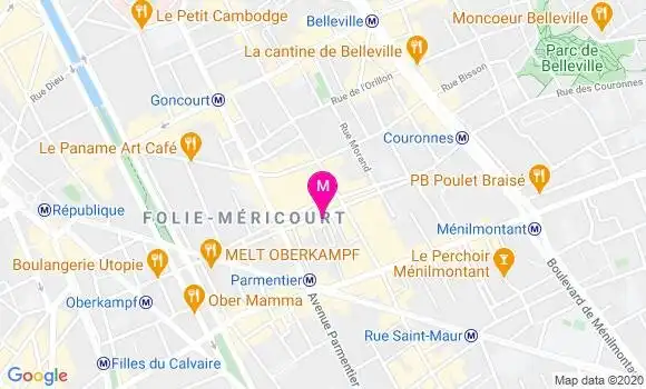 Localisation Dr Fabrice Noachovitch