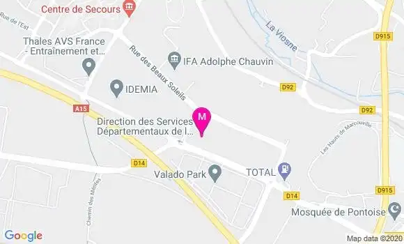 Localisation Dr Florence Hebert