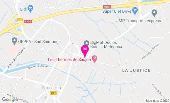 Localisation Dr Christophe Spurius
