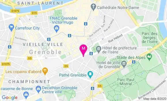 Localisation Dr Jean Marc Diamand