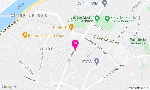 Localisation Dr Philippe Seffert