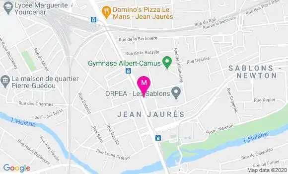 Localisation Dr Bernard Gautier