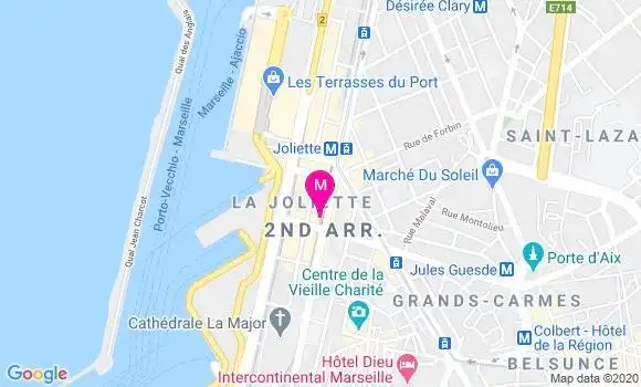 Localisation Dr Gilbert Sasportes
