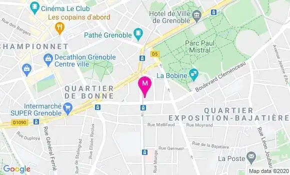 Localisation Dr Thierry Rougier
