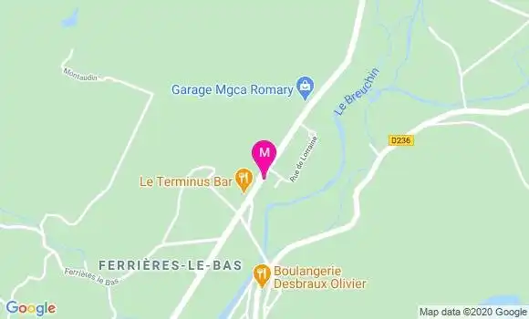 Localisation Dr Michel Rameau