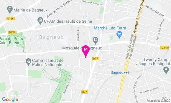 Localisation Dr Didier Touzeau