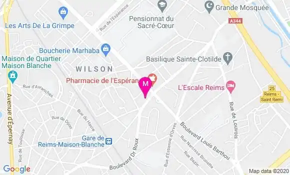 Localisation Dr Denise Lam Muzerelle