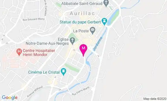 Localisation Dr Laurence Baysse