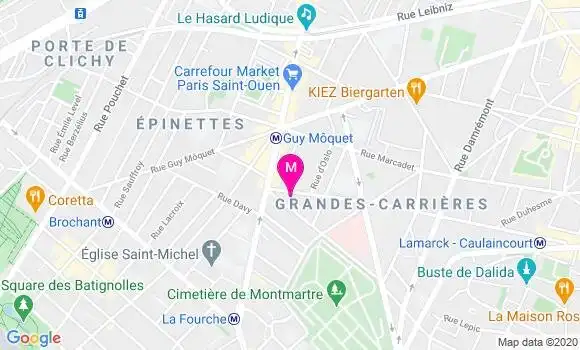 Localisation Dr Gilles Rhoc