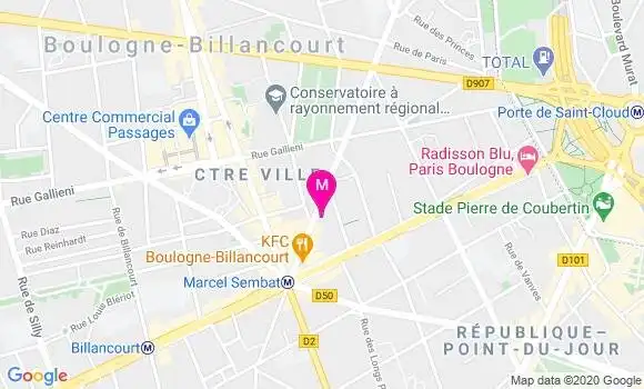 Localisation Dr Laure Comar