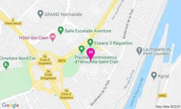 Localisation Dr Anne Thomas