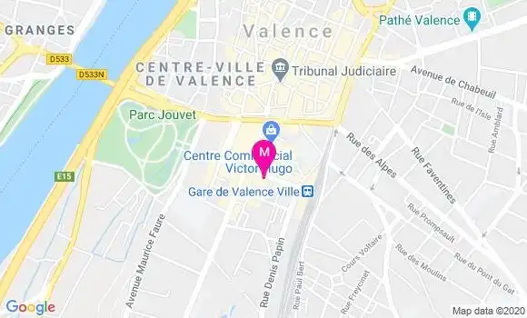 Localisation Dr Claudine Moulin