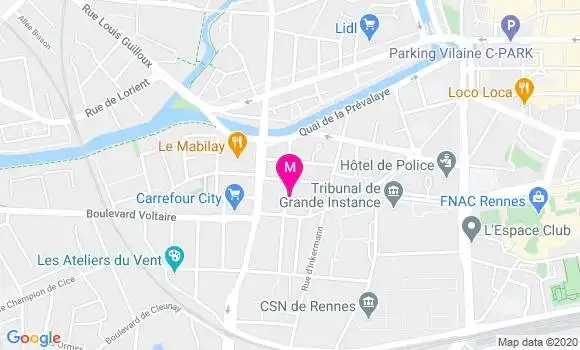 Localisation Dr Marion Loppin