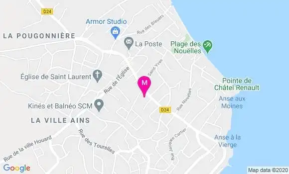 Localisation Dr Armelle Minon