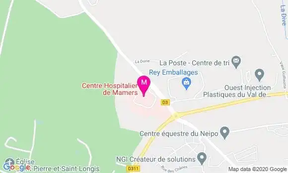 Localisation Dr Pierre Launay