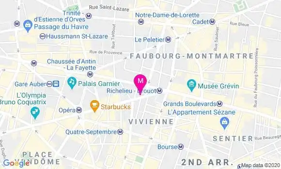 Localisation Dr Catherine Badinier
