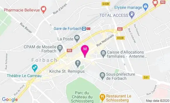 Localisation Dr Michel Konowal