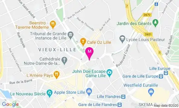 Localisation Dr Odile Patenotre