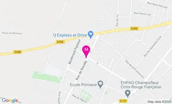 Localisation Dr Serge Harter