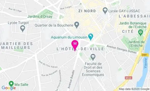 Localisation Dr Karine Bernardeau