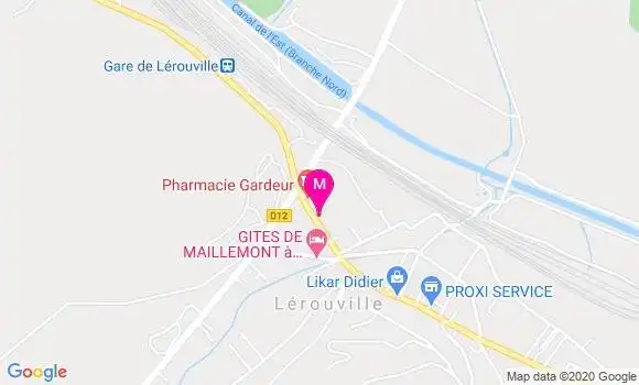 Localisation Dr Brigitte Carton