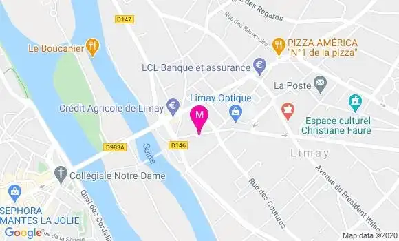 Localisation Dr Patricia Lefebure Hellegouarch