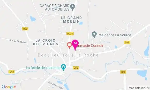 Localisation Dr Teddy Bourdet