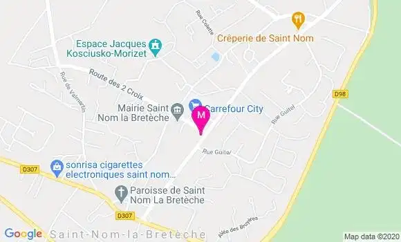 Localisation Dr Mona Bigot