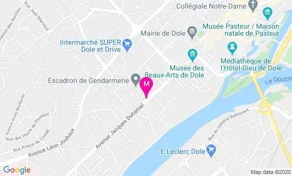 Localisation Dr Pascale Guyot Garosi