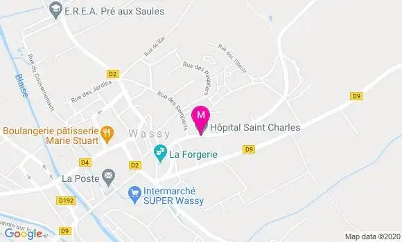 Localisation Dr Pascale Neser