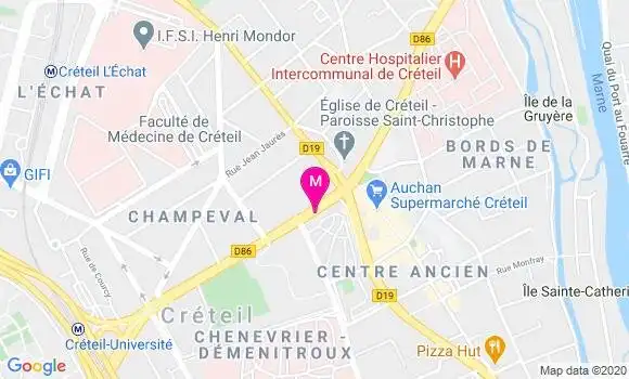 Localisation Dr Karima Cherouati Nabid