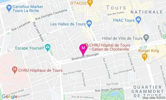 Localisation Dr Olivier Marie