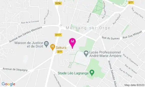 Localisation Dr Claire Bartoletti Artiges