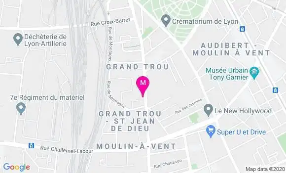 Localisation Dr Eliane Duperray