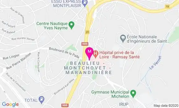 Localisation Dr Jean Girin