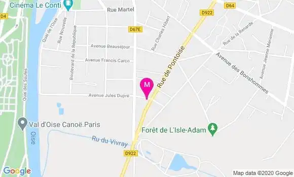 Localisation Dr Caroline Leroux