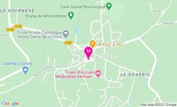 Localisation Dr Pierre Labourie Loustalot