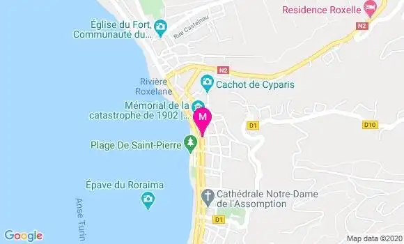 Localisation Dr Catherine Maire