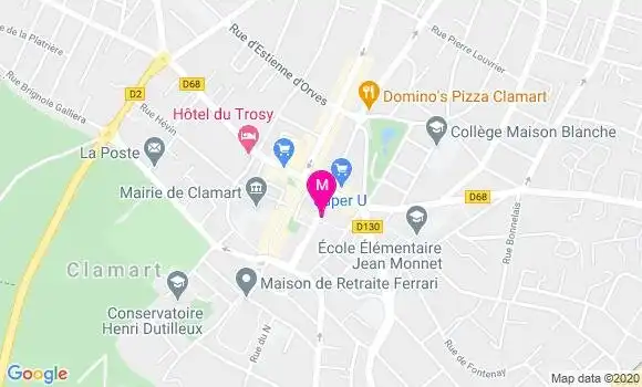 Localisation Dr Pascale Andry Benzaquen