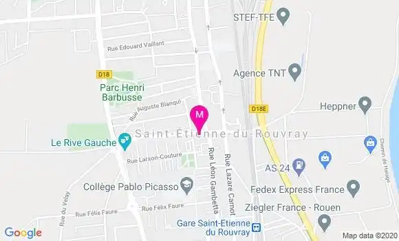 Localisation Dr Sylvie Vallois