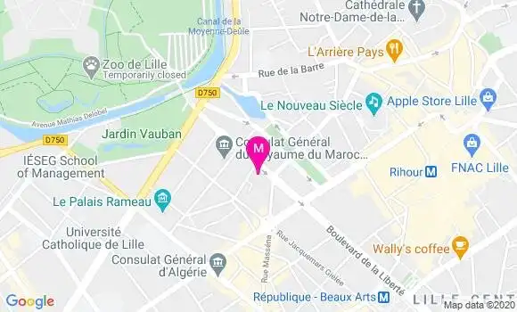 Localisation Dr Olivier Gonin