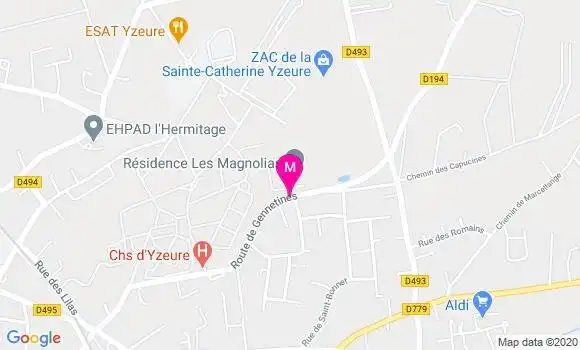 Localisation Dr Patrice Lombard