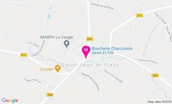 Localisation Dr Jean Stéphane Houot
