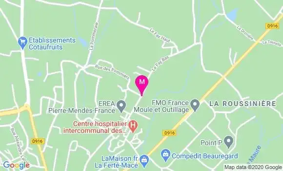 Localisation Dr Georges Leclerc