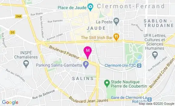 Localisation Dr Bertrand Gilot