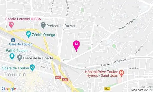 Localisation Dr Hervé Estivals