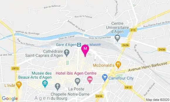 Localisation Dr Mary Florence Ferrando Poingt