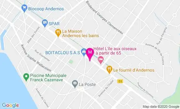 Localisation Dr Sylvie Roul Bouriat