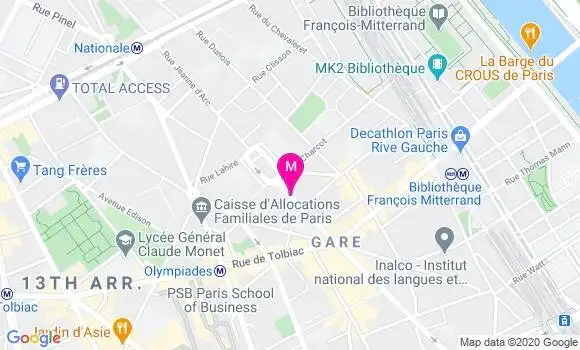 Localisation Dr Henri Asseo
