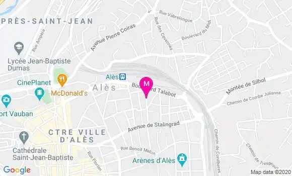 Localisation Dr Christian Dore